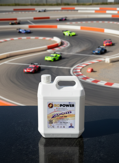 ZOOM Fuel 4 Litre Nitromethane 15% ON-ROAD AVAILABLE TO ORDER:
