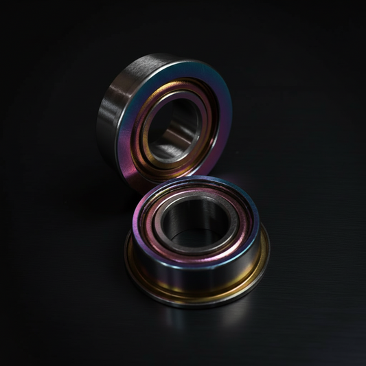 Bearings 5x10x4 Metal Shields Clutch Flanged (2)