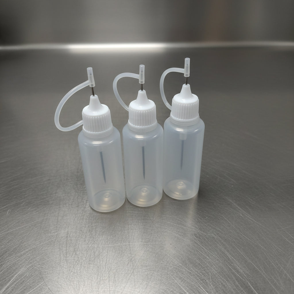 Xceed  Steel Needle Oil Bottle 20ml, White (3)
