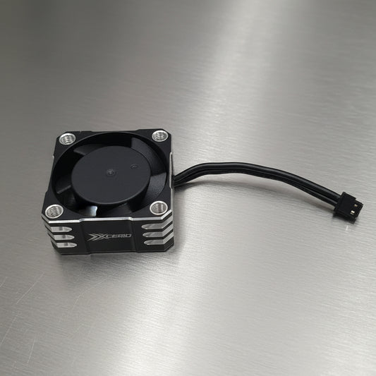 Xceed Aluminium Fan for ESC 25 x 25 mm - Silver