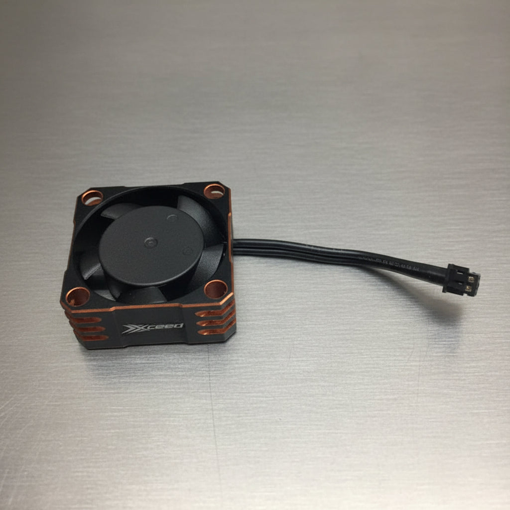 Xceed Aluminium Fan for ESC 25 x 25 mm - Orange