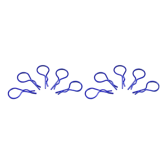 Body Clips 1/10 Blue (10)