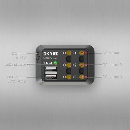 SKYRC Omni DC Power Distributor  with XT60 Female Connector
