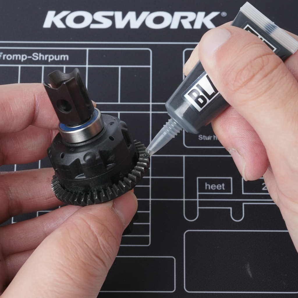 Black Grease Tube 4ml by Koswork 5 DAY DELIVERY
