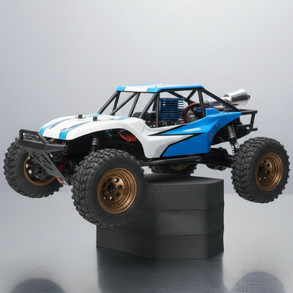 H90mm 206x110mm Foam Car Stand (1/8 Buggy) by Koswork