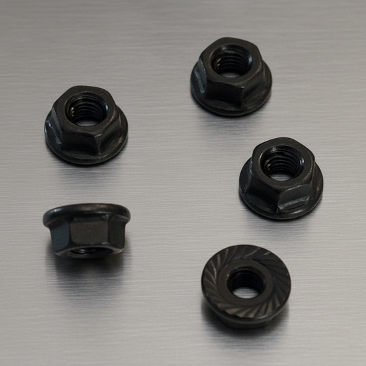 M3 Nuts Serrated Flanged Carbon Steel (5)