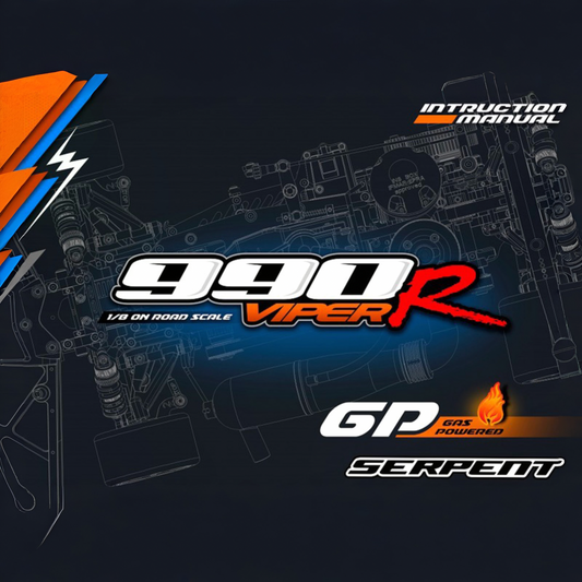 Serpent Viper 990R 1/8 GP (SER903022) Please order