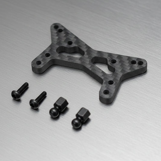 Carbon Front Shock Tower: Micro-B by LOSI
