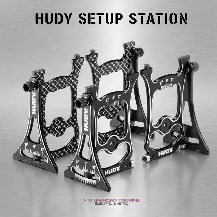 HUDY SET-UP STATION FOR 1/10 TOURING CARS