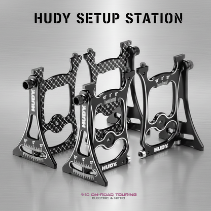 HUDY SET-UP STATION FOR 1/10 TOURING CARS