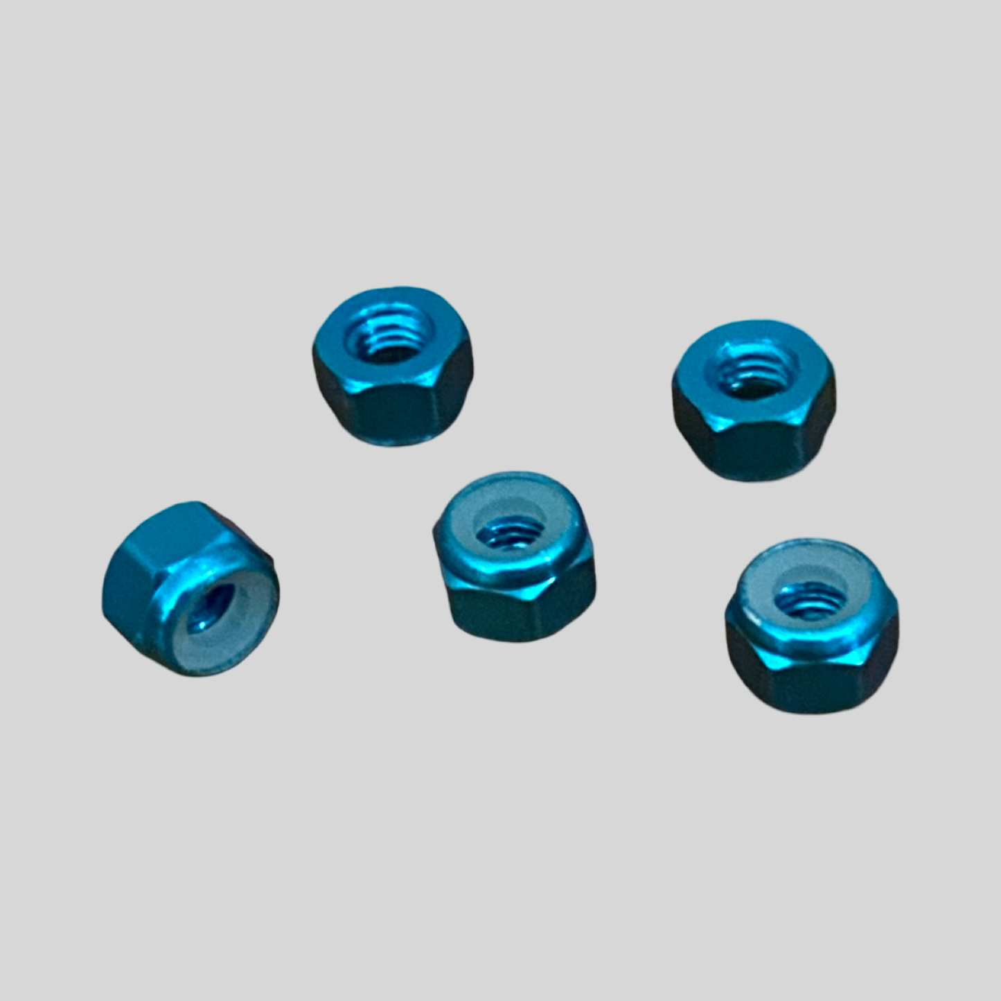 M4 Nylock Nuts (5) – Multiple Colours