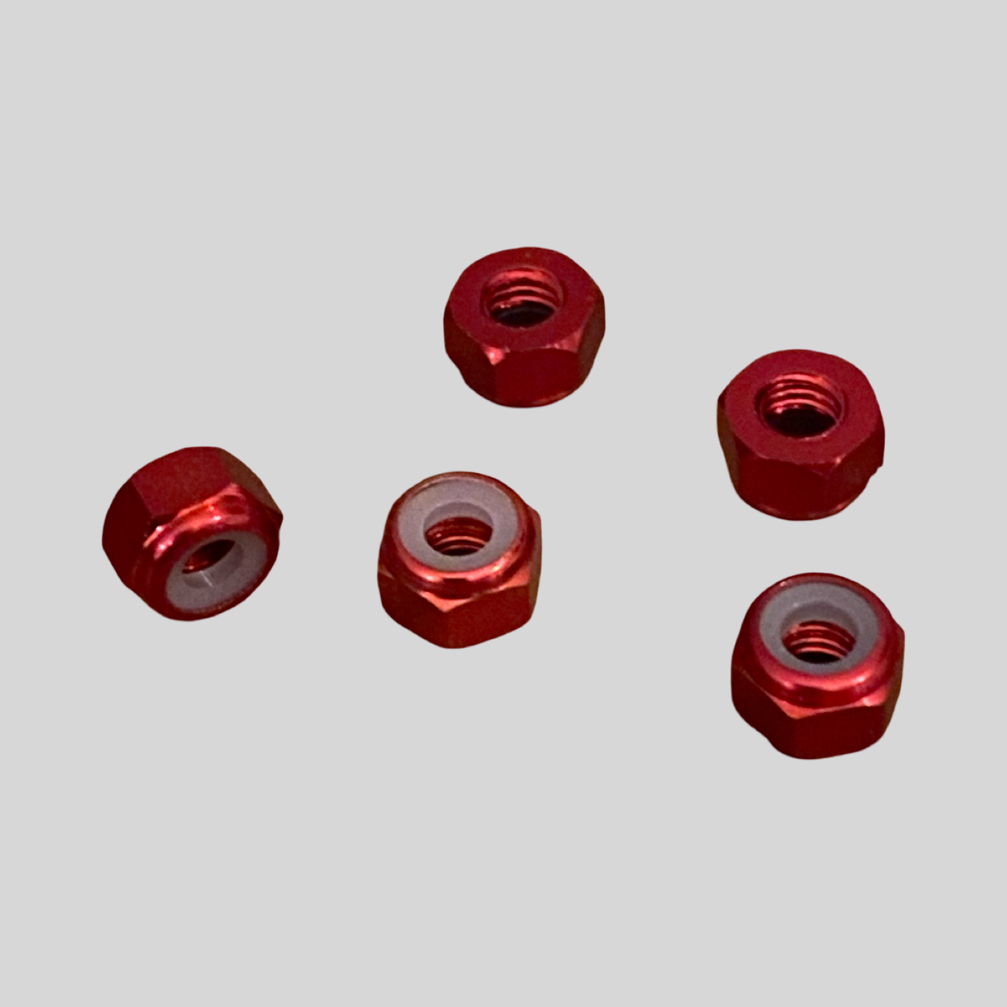 M4 Nylock Nuts (5) – Multiple Colours