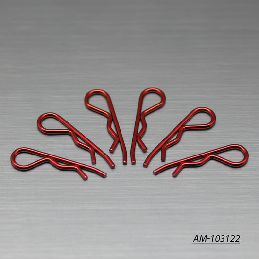 Body Clips 1/8 – Multiple Colours (6)