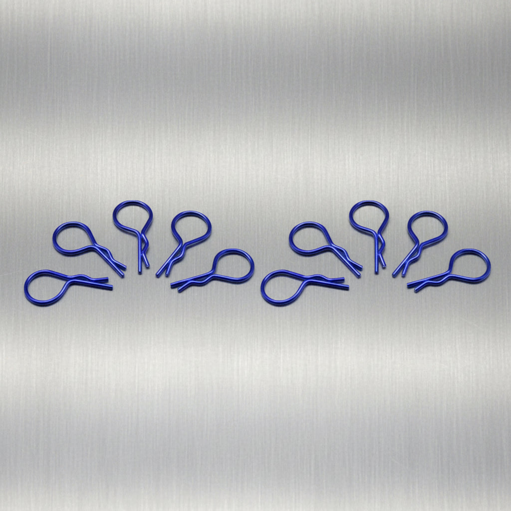 Body Clips 1/10 – Multiple Colours (10)