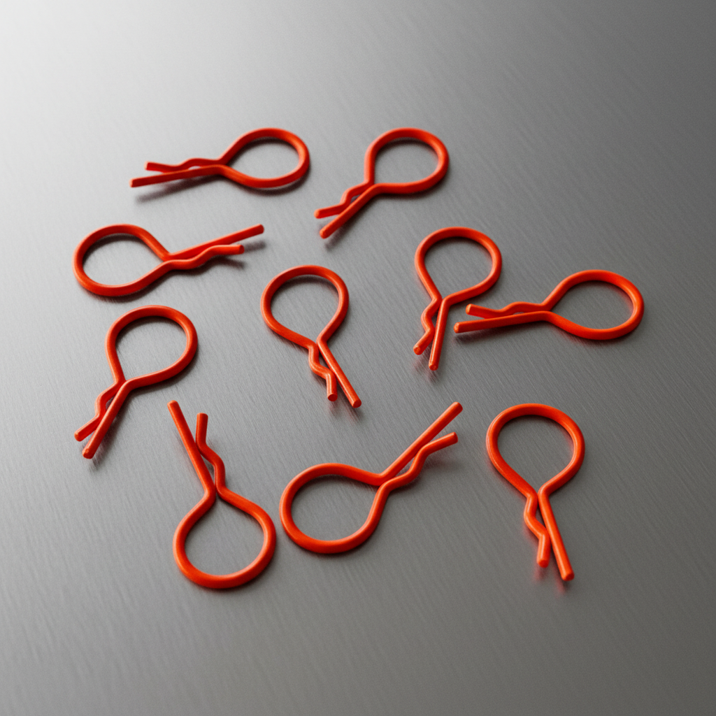 Body Clips 1/10 – Multiple Colours (10)