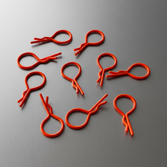 Body Clips 1/10 – Multiple Colours (10)