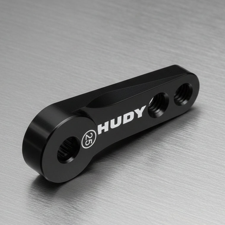 HUDY ALU SERVO HORN - FUTABA, SAVÖX - 2-HOLE M3 - 25T