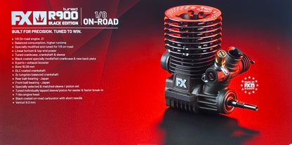FX R900 - 9 PORTS, DLC, CERAMIC BEARING, BALANCED Please Order