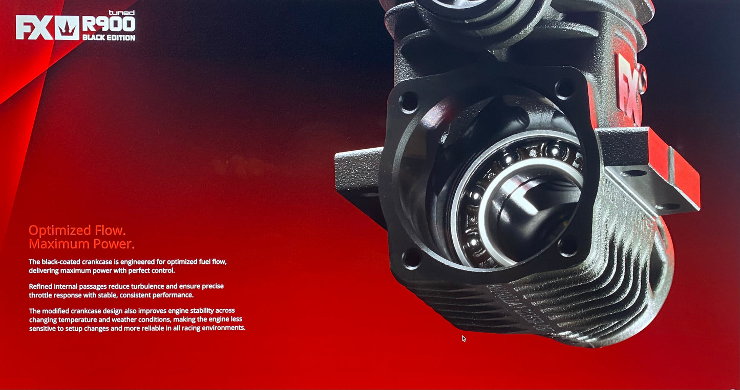 FX R900 - 9 PORTS, DLC, CERAMIC BEARING, BALANCED Please Order