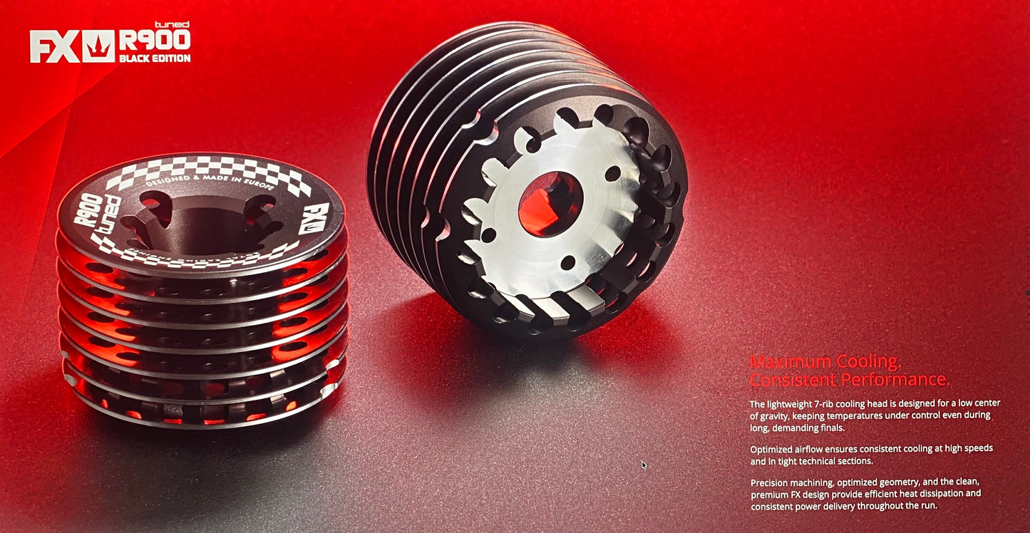 FX R900 - 9 PORTS, DLC, CERAMIC BEARING, BALANCED Please Order