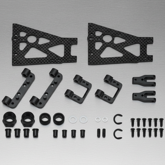 Carbon wishbone set fr SRX8GT (SER601413)