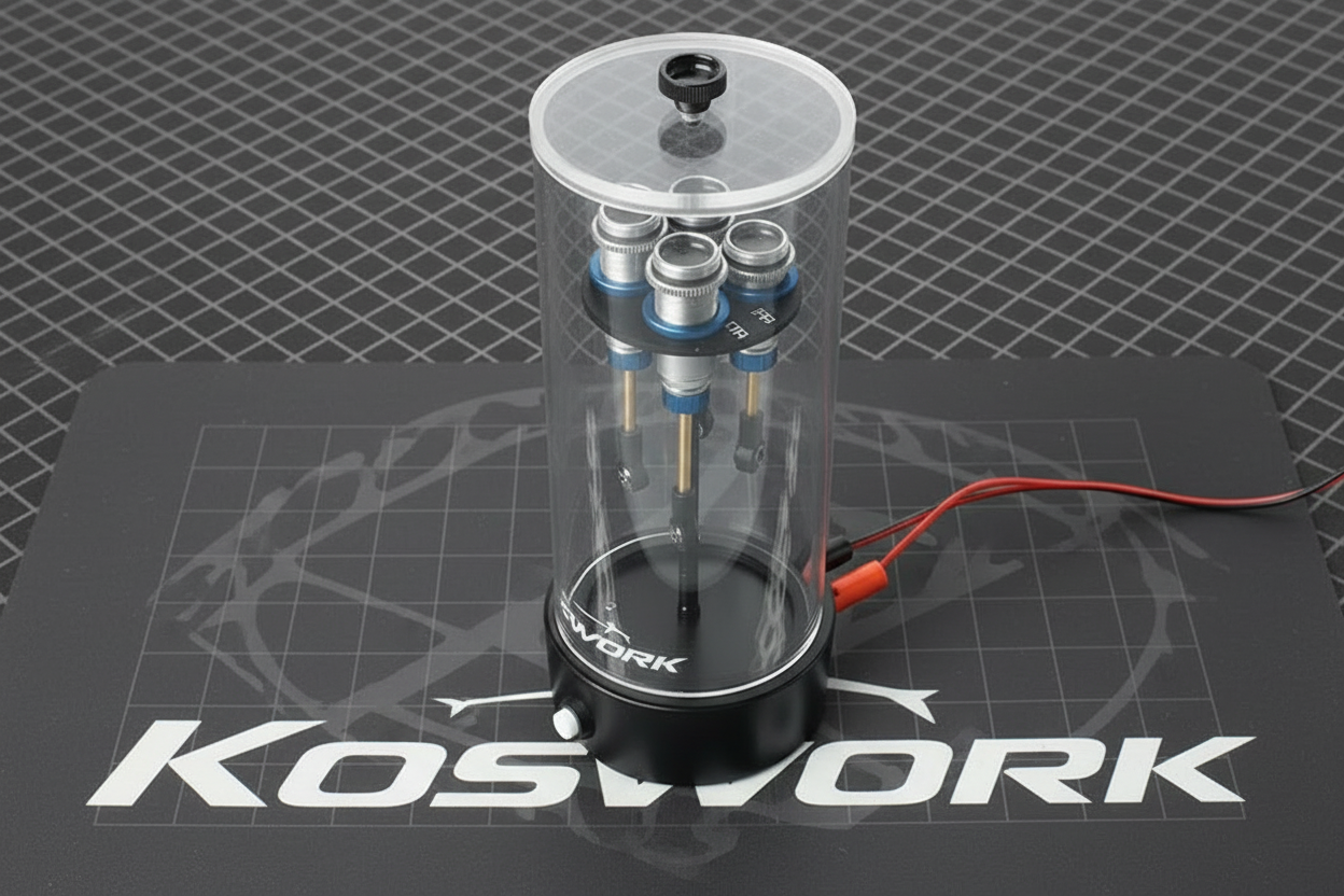 1/8 Off-Road H200mm Power Vacuum Pump/Air Removal (Hard Case) by Koswork IN TRANSIT