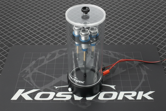 1/8 Off-Road H200mm Power Vacuum Pump/Air Removal (Hard Case) by Koswork IN TRANSIT