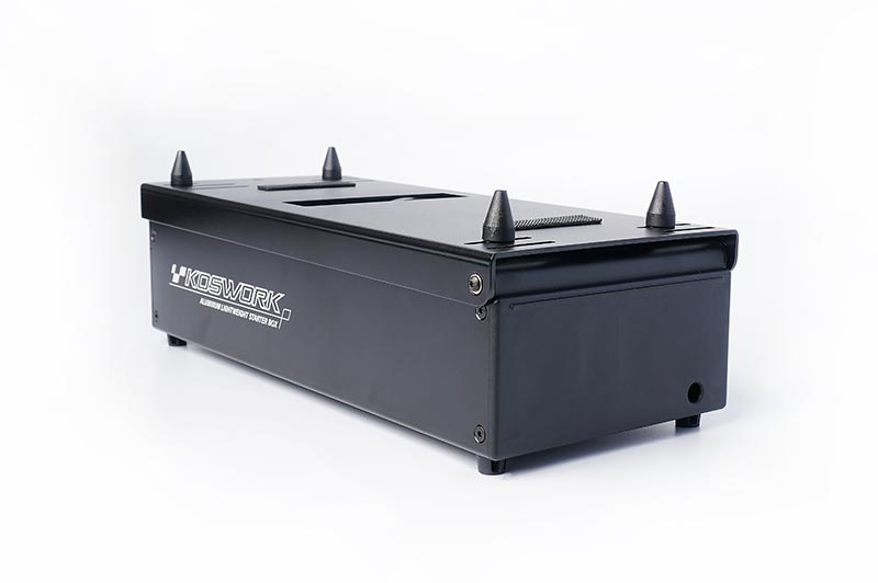 775x2 Aluminum Lightweight Starter Box (Off Road / GT) by Koswork (Batteries not included)