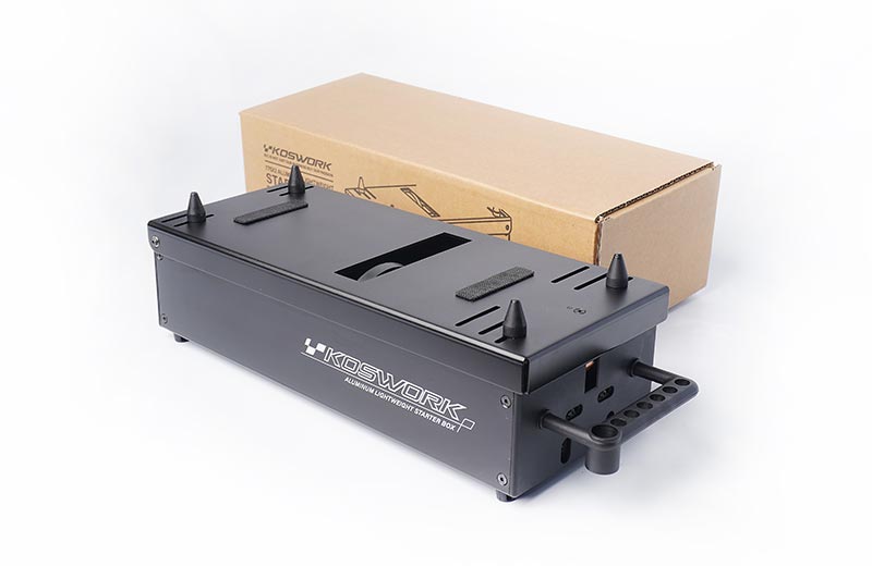 775x2 Aluminum Lightweight Starter Box (Off Road / GT) by Koswork (Batteries not included)