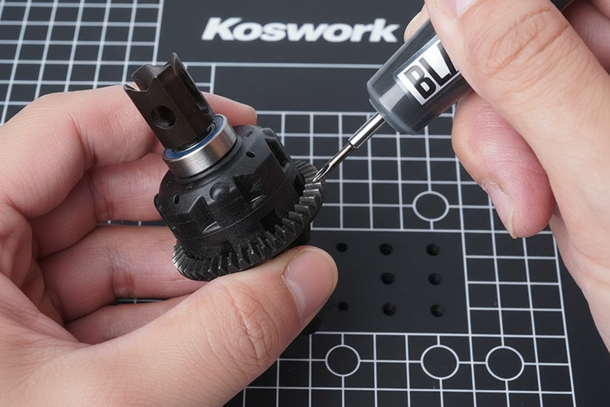 Black Grease Tube 4ml by Koswork 5 DAY DELIVERY