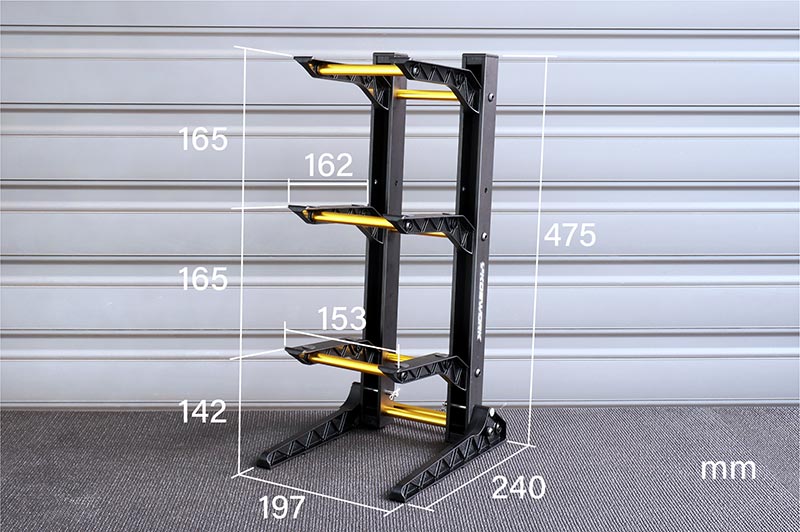 RC Car H475mm Pit / Display Stand (3 Layer) by Koswork
