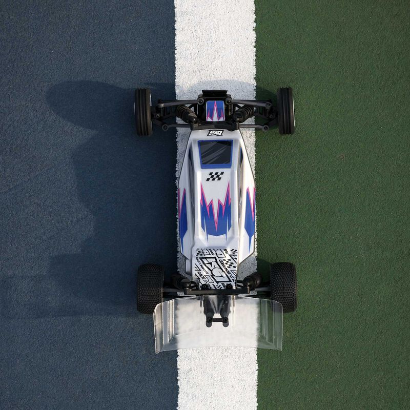 1/24 Micro-B 2WD Buggy RTR, Silver by Losi SRP