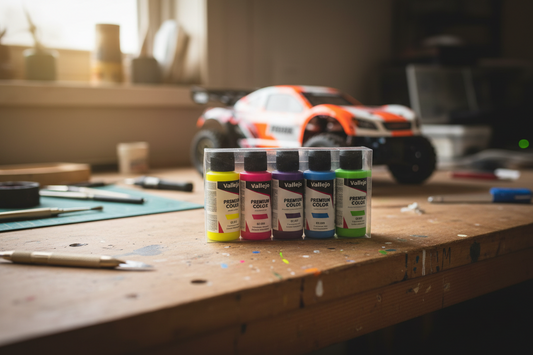 Vallejo – Premium Color – Fluo 5 Color Set