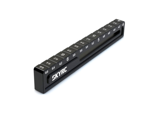 SKYRC Chassis Droop Gauge 4-6.6mm (Black only)