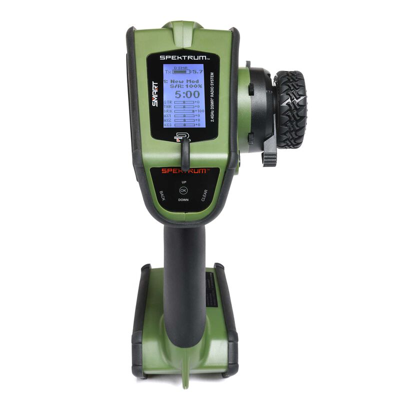 DX6 Rugged 6 Channel DSMR Transmitter Only, Green by Spektrum SRP ON BACKORDER