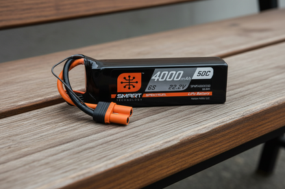 4000mAh 6S 22.2V 50C Smart LiPo Battery; IC5 5 DAY DELIVERY