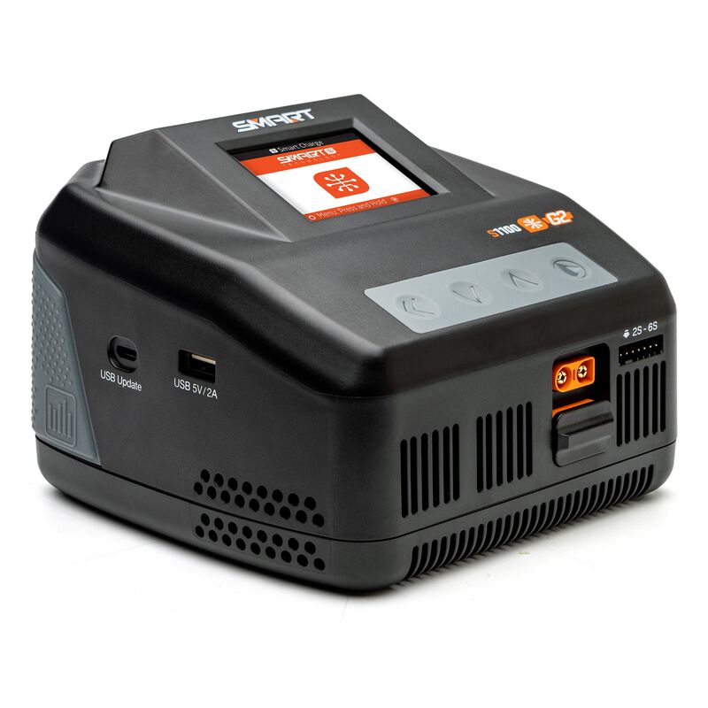 Spektrum Charger AC Smart S1100, 1x100W by Spektrum 5 DAY DELIVERY