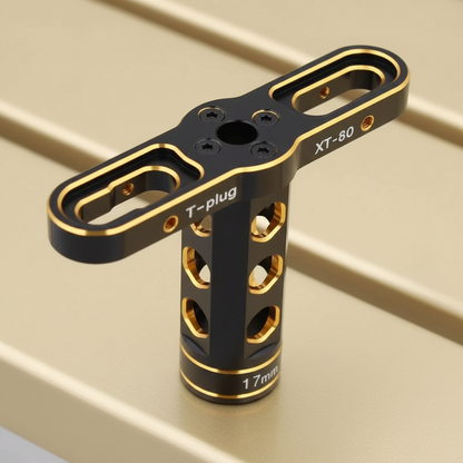 Wheel Nut Wrench 17mm Gold