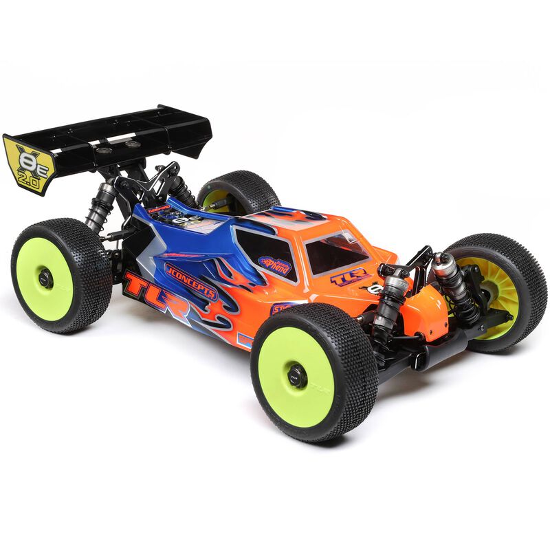 TLR 8ight X/E 2.0 Combo Nitro/Electric 1/8 Buggy 4WD Kit (Limited time offer While Stocks Last)