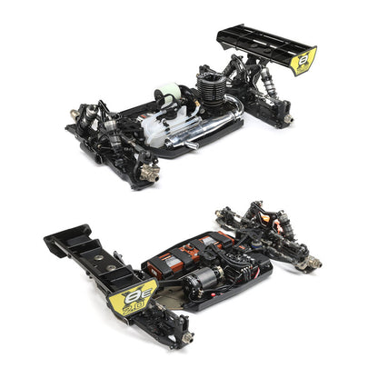 TLR 8ight X/E 2.0 Combo Nitro/Electric 1/8 Buggy 4WD Kit (Limited time offer While Stocks Last)