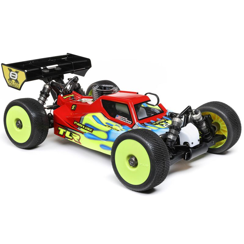 TLR 8ight X/E 2.0 Combo Nitro/Electric 1/8 Buggy 4WD Kit (Limited time offer While Stocks Last)