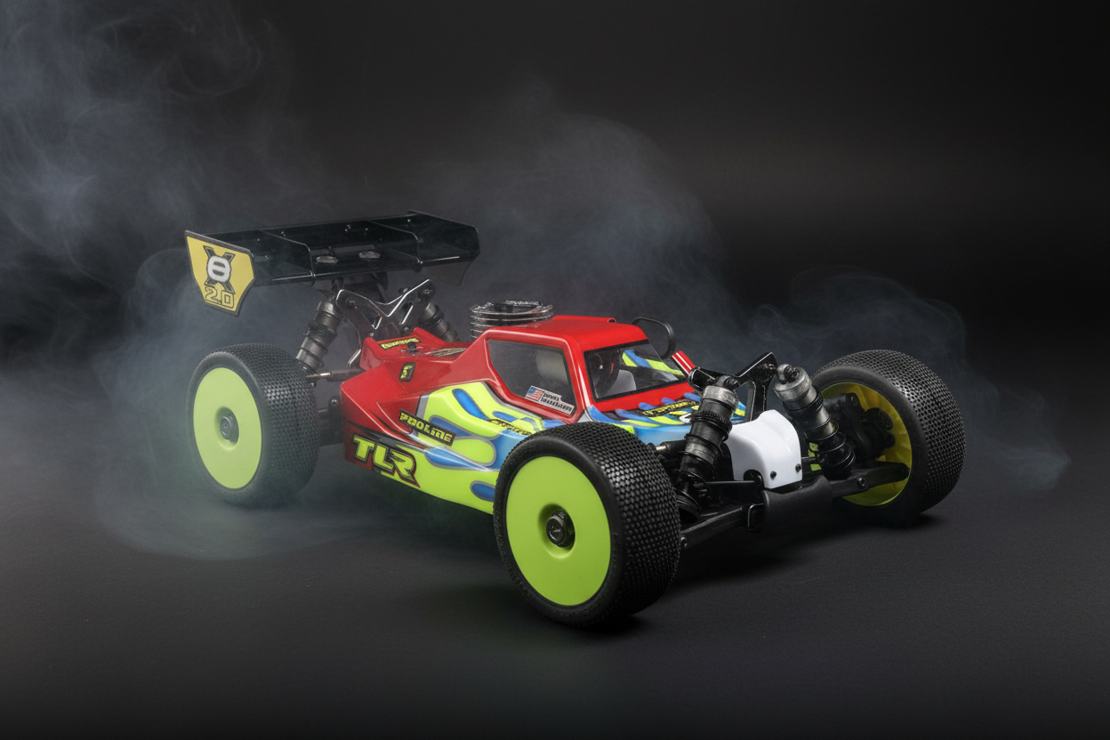 TLR 8ight X/E 2.0 Combo Nitro/Electric 1/8 Buggy 4WD Kit (Limited time offer While Stocks Last)