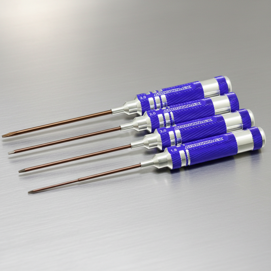 Arrowmax Hex Driver Set 1.5-2.0-2.5-3.0x120mm