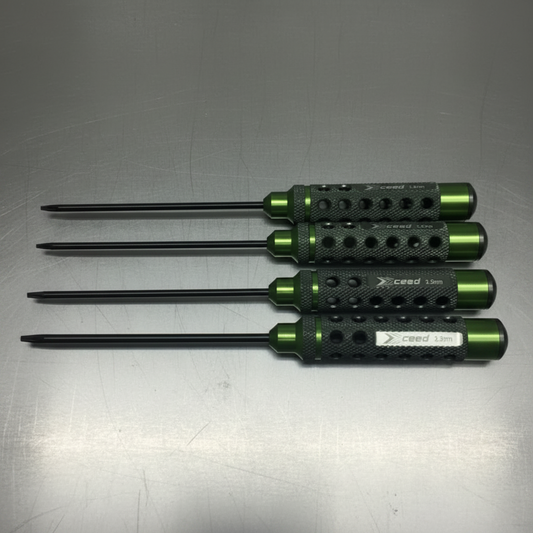 Xceed Allen Wrench Set (4) 1.5 2.0 2.5 & 3.0 x 120 mm (HSS Tip)