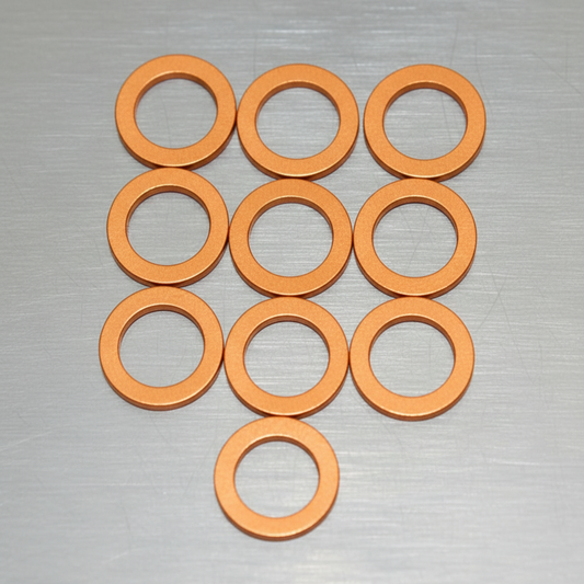 Washers 4x6x0.5 (10)
