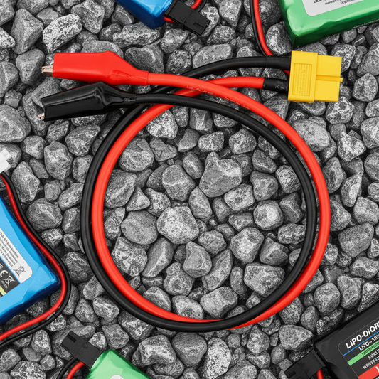 XT60 to Clip Power Supply Cable