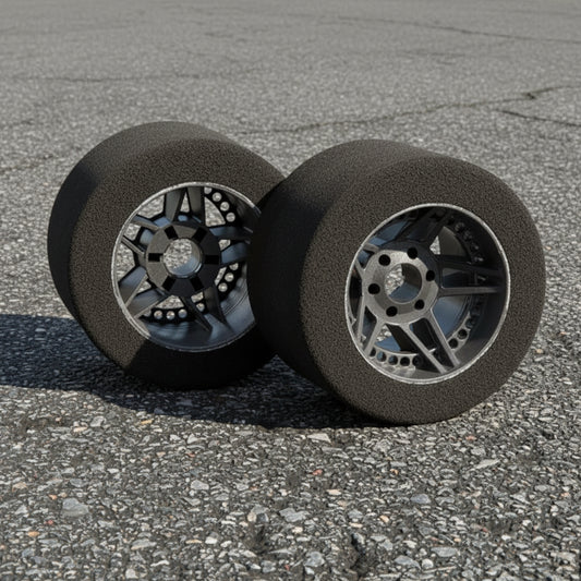 Matrix Five Carbon NEW OFFSET 1/8 Tires Set 32 Front (IN TRANSIT PLEASE ORDER)