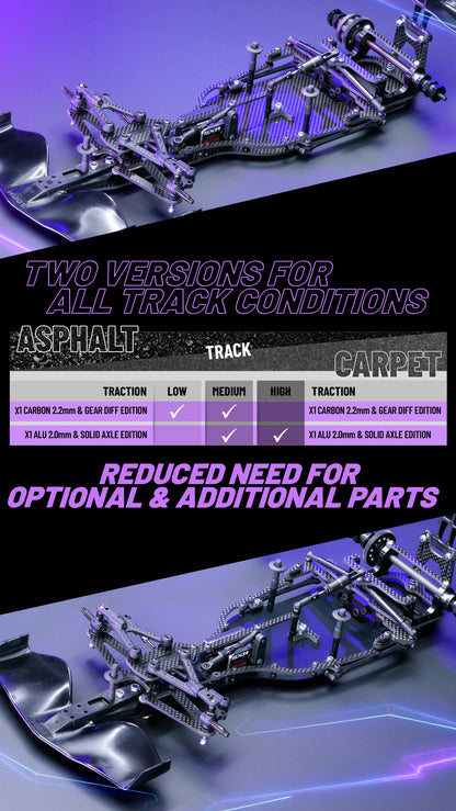 XRAY X1'27 - CARBON EDITION - 1/10 FORMULA