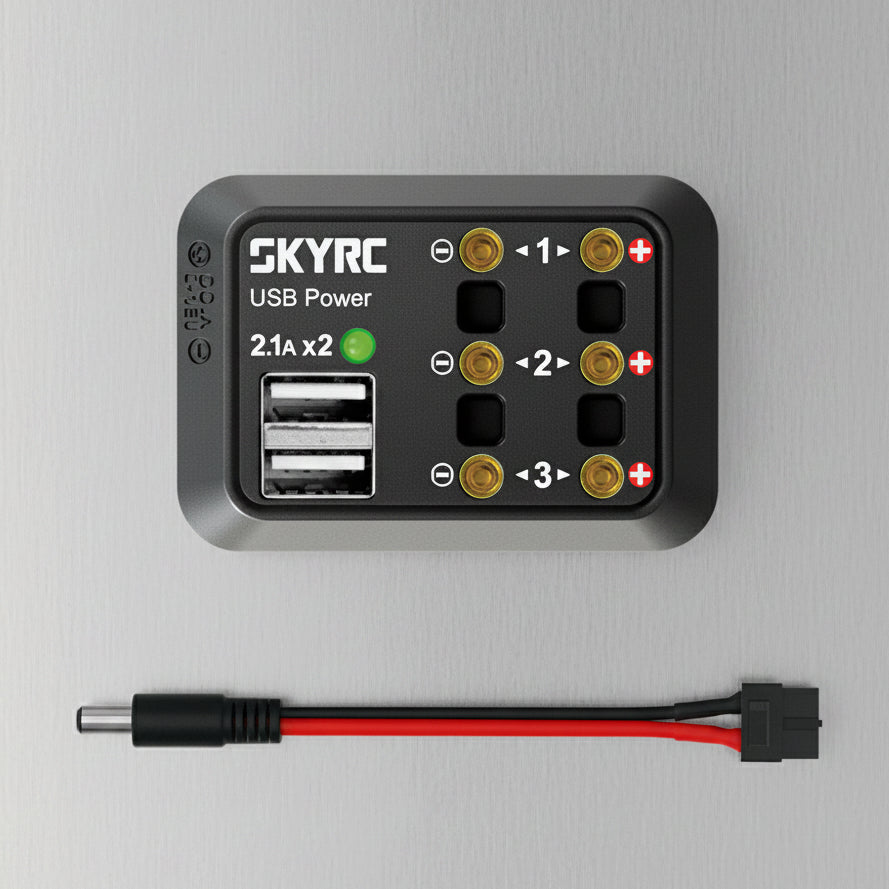 SKYRC Omni DC Power Distributor  with DC2.05 Male Connector
